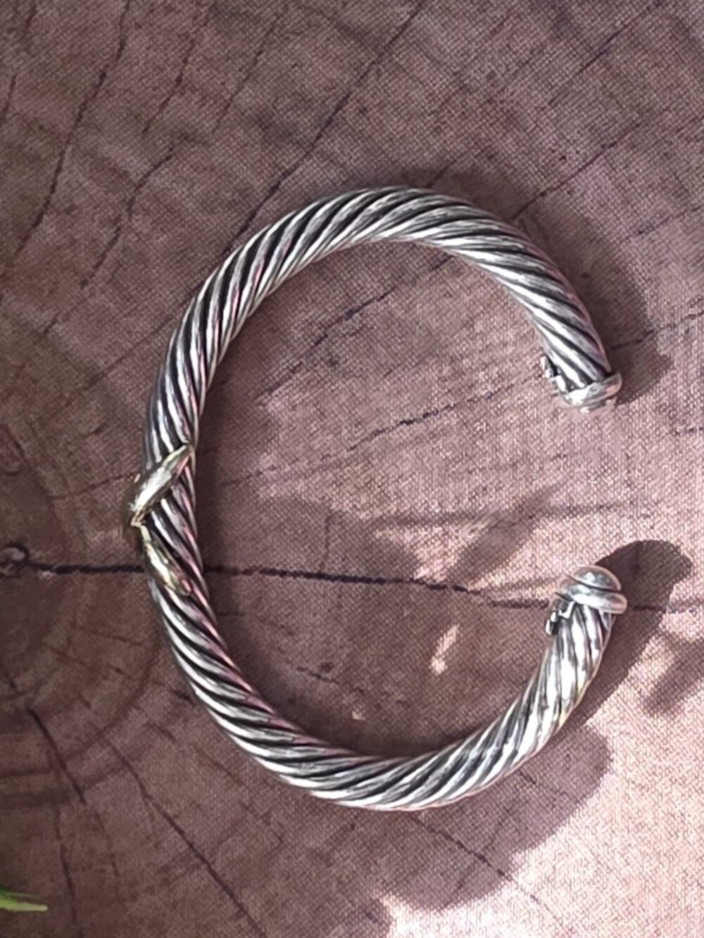 David Yurman X Classic Cable Station Bracelet 7mm – Large - Picture 4 of 7